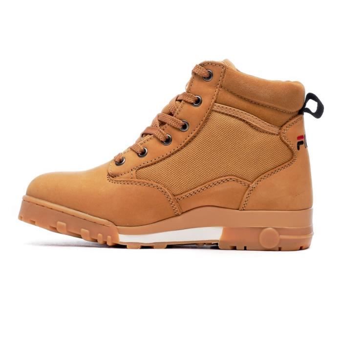 CHAUSSURES Fila Grunge II mid wmn 1010740 31M Brun Cuir Brun Cdiscount Chaussures