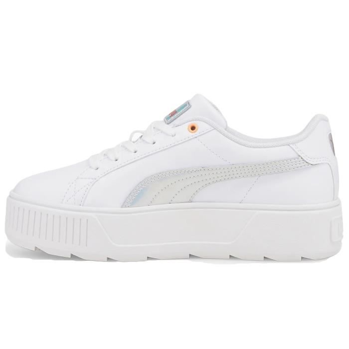 Puma Karmen Shine Basket Femme 385559 01 Blanc Cdiscount Chaussures