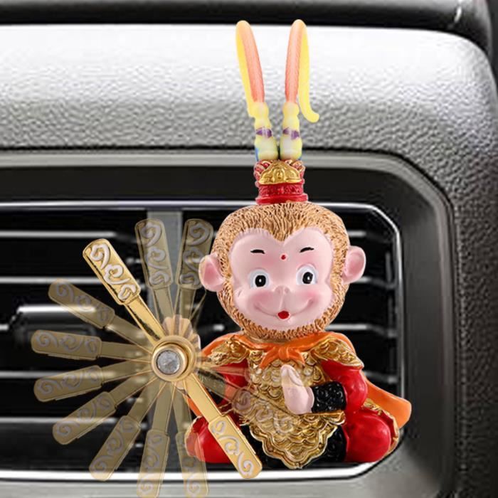 Désodorisant Voiture Mignon En Forme De Chien Pilote – Parfum D’Intérieur Clip Sur Grille D’Aération