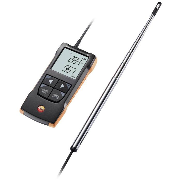 Anémomètre Testo 425 - Mesure La Vitesse De L'air De 0.01 à 30 M/s - Neuf