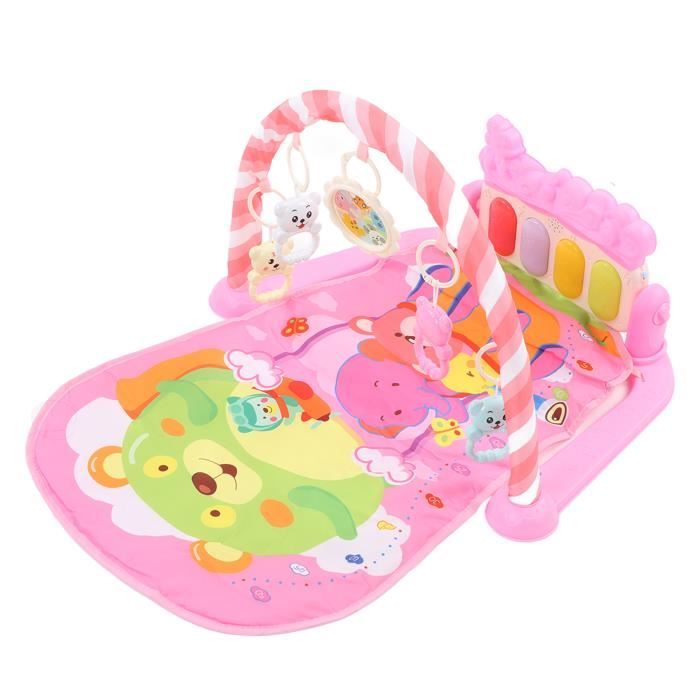 Tapis De Jeu Bébé 0-6 Mois Avec Arche Réglable - Multifonctionnel Pour Développement Cognitif - Gymnase Bébé