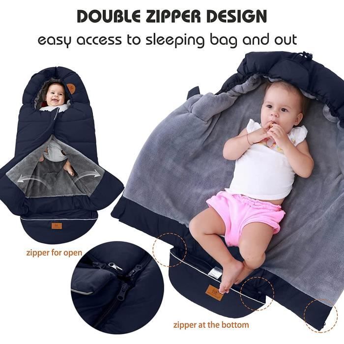 Sac couchage clearance bébé poussette