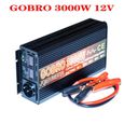Convertisseur 3000W pur sinus ecran LCD（DC 12V à 220V AC ）- Onduleur-2