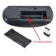 Souris Ultra Plate pour PC PACKARD BELL Sans Fil USB Universelle Capteur Optique 3 Boutons Couleurs - Couleur:NOIR-2