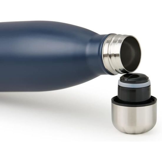 Thermos En Métal Pour Boissons Chaudes Et Froides - Modèle FT 228 Argenté Par EMI STYLE