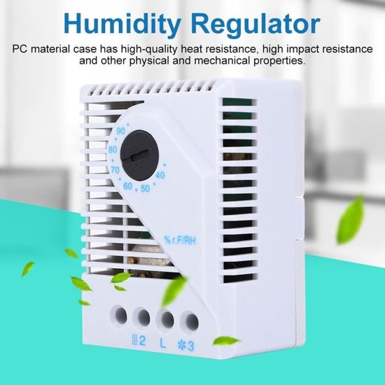 Contrôleur Humidité Prise Hygrostat avec Sonde pour Humidificateur  ,Humidification Dehumidification Intérieur 2 Relais IHC-200 220V -  Cdiscount Bricolage