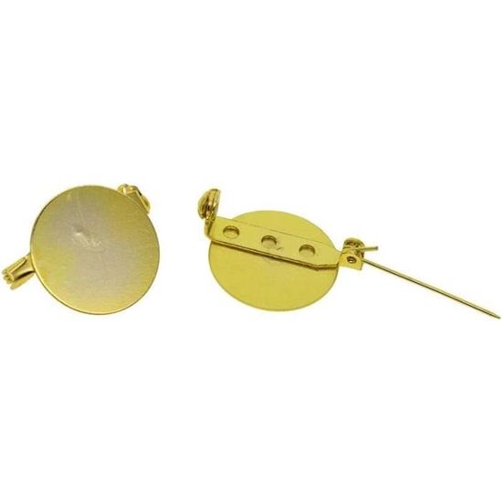 Attaches Parisiennes Rondes 8mm – Doré, Argenté, Blanc, Pour Scrapbooking, Cartes, Déco