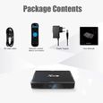 x96h TV BOX android 9.0 Allwinner H603 6K prend en charge 2xhd en 4g / 32g bt 4.0 & 5g wifi smart tv box set tv box youtube Netflix-3
