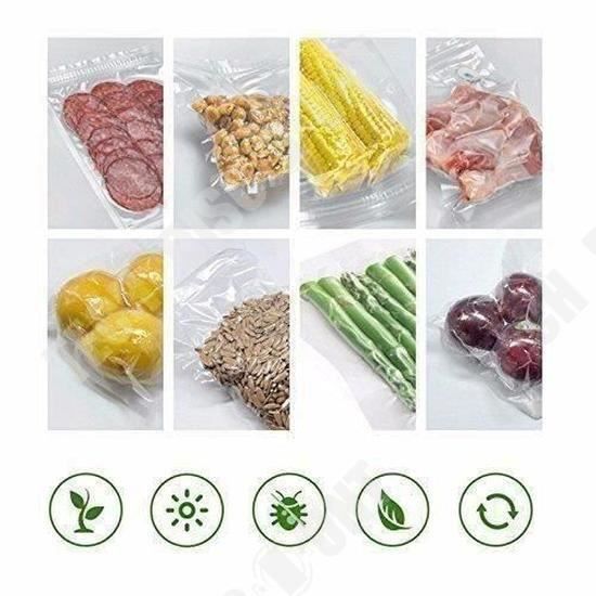 Sac Sous Vide Alimentaire de 5 Rouleaux sans BPA,Certification  LFGB,Certification FDA,Sacs Sous Vide Pack - Cdiscount Maison