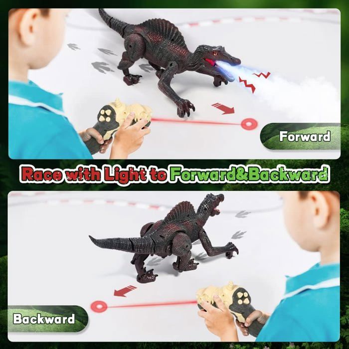 Terrarium Dinosaure DIY – Veilleuse 13 Couleurs – Minuterie – Cadeau Garçon 4-13 Ans – Kits Créatifs