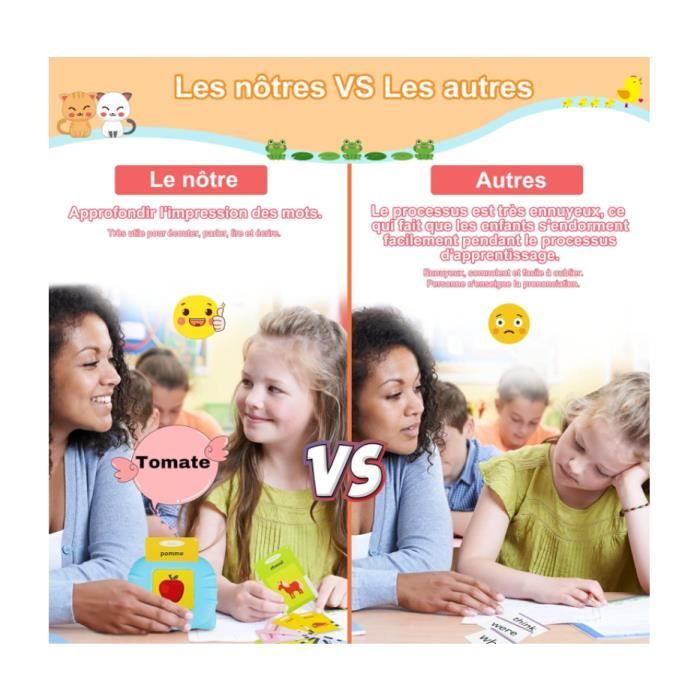 Jouets éducatifs - Français Standard - Cartes Flash Parlantes