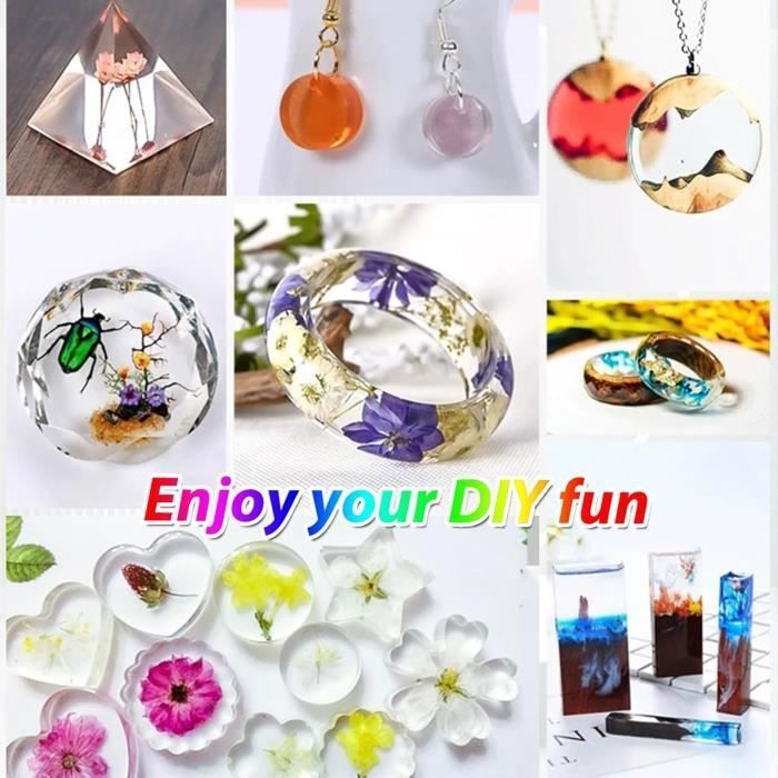 10 Cadres Ronds Creux 25mm Pour Résine époxy - Moules Pendentifs Bijoux DIY