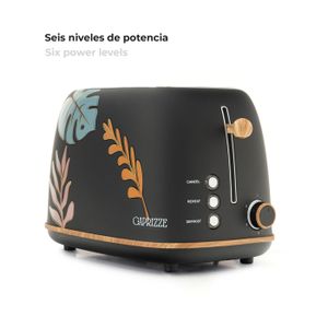 Grille-Pain Vintage Rowenta Multitoast Motif Botanique - Fonctionne - 950W
