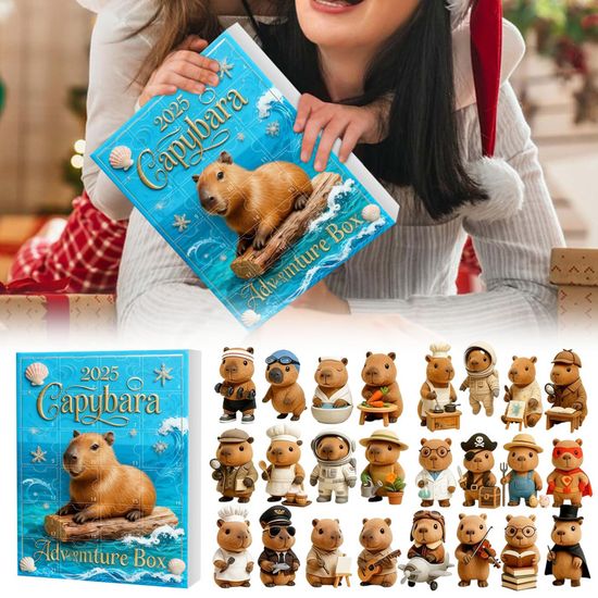 Calendrier De L'Avent Capybara 2025 | Calendrier De Compte à