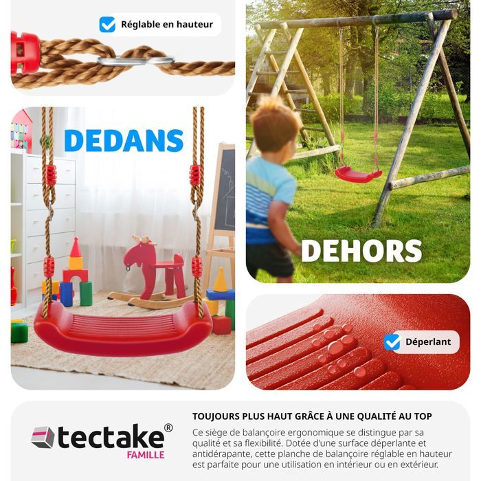 Small Foot - Balançoire disque - 6118 - Balançoire et portique multi-activités | fnac Belgique