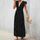 Robe longue a pois