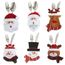 6pcs Porte Couverts Serviette Couteaux Fourchette Cuillere En Forme De Pere Noel Pour Decoration De Cuisine Table Reveillon Noel Achat Vente Couronne De Noel Cdiscount