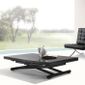 Table Basse Relevable Noire Design En Verre Tina Noir Achat