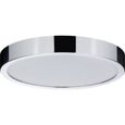 Plafonnier LED pour salle de bain blanc chaud Paulmann 70882 Aviar 20 W chrome-0