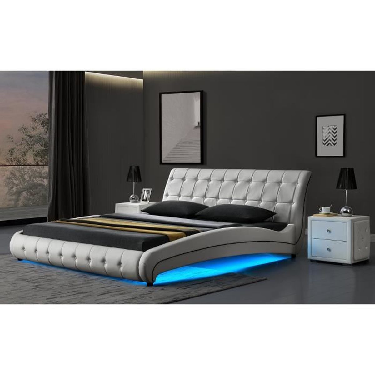 Lit Adulte Avec Led