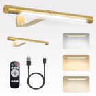 inkint Pro 2 PCS Lampe Murale Sans Fil,LED Sans Fil à Télécommande pour la fresque les fléchettes Placard [Classe énergétique G]