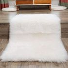 LEMONDA Tapis de Salon Rose Shaggy Anti-dérapage 60x180cm Tapis Peluche Coussin de Canapé Chambre -Tapis en Fausse Fourrure,Imitation