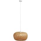 Suspension - ATHM DESIGN - ANDERSON - Abat-jour en bambou - Couleur beige - Diamètre 45 cm