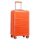 British Traveller Valise Grande Taille 74.5x49x30cm Valises Soute Trolley ABS Valise de Voyage avec roulettes et Serrure TSA,