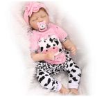 OFELI 55 cm/22 Pouces NPK Réel Silicone Poupées Réalistes de Couchage Cher Reborn Poupées