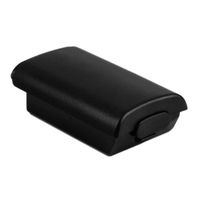 Black - Couvercle de batterie AA pour manette sans fil X Box 360, Coque arrière, Accessoires de jeux, XBOX360