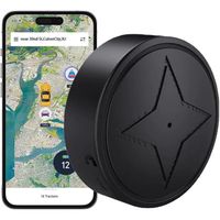 Mini Traceur GPSTracker, Couverture Globale Complète Lacator GPS Avec Mic Traqueur Magnetique Pour Voiture Valise Moto Velo Bagage L
