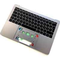 Clavier Apple MacBook Pro 13" A1708 Gris Sideral Topcase Francais Azerty
