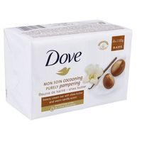 LOT DE 4 - DOVE : Mon soin Cocoonig - Savon hydratant au beurre de karité 4 x 100 g