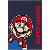 Plaid polaire Super Mario ! 100 x 140 cm - Couverture Modèle 2