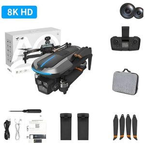 Drone Professionnel 8K Avec Caméra HD – Version Black Ou Grey, Neuf