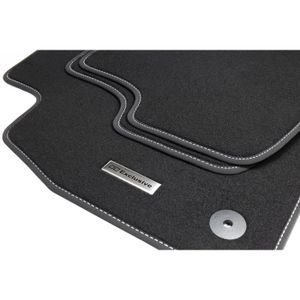 Jeu De 4 Tapis Roady Sur Mesure Moquette Noir Pour Volkswagen Polo