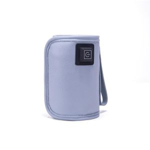 CHAUFFE BIBERON gris bleu - USB - Chauffe-lait pour bébé, chauffe-biberon Portable (5V), sans BPA, maintient la température d