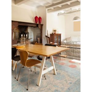 Benuta Mon Compte Tapis Bleu Vintage Achat Vente Pas Cher