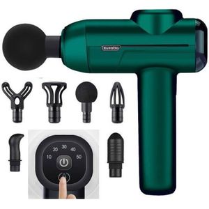 Gobro Pistolet De Massage Musculaire Pour Recuperation De Fatigue 20 Niveaux Reglables 6 Tetes De Massage Et Ecran Lcd Hd Noir Achat Vente Appareil De Massage Cdiscount