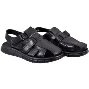 Sandale homme cuir bout ferme Cdiscount