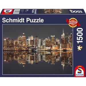 PUZZLE Puzzle Skyline de New York la nuit - SCHMIDT SPIEL