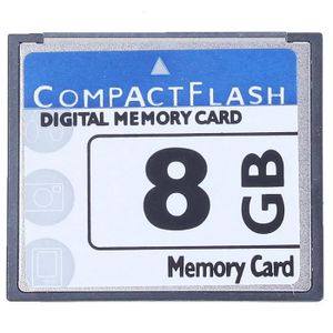 CARTE MÉMOIRE Professional Carte Mémoire Compact Flash 8 Go (Whi