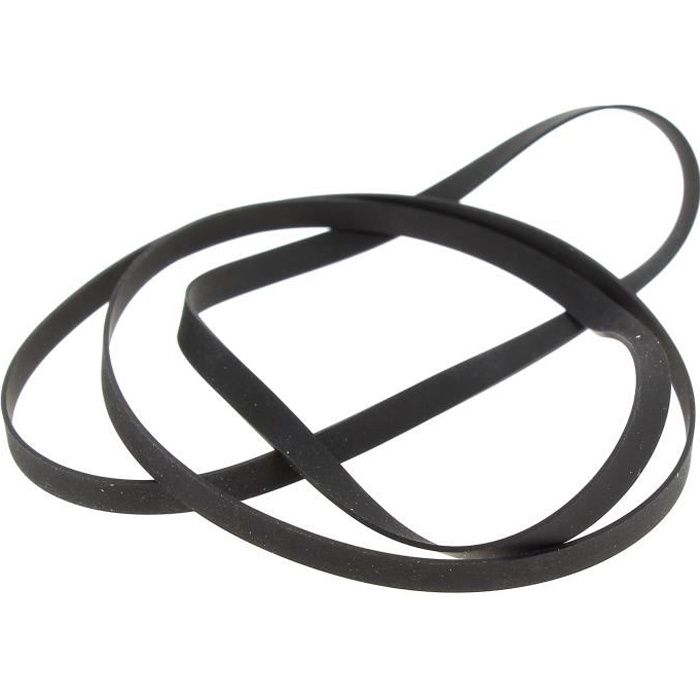 YID ceinture en caoutchouc d'enregistreur Courroie de Tourne-disque  Transparente pour Tourne-disque, 100 Cm de video piece