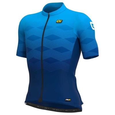 Maillot de Cyclisme Hommes Magnitude ALE Bleu Manches