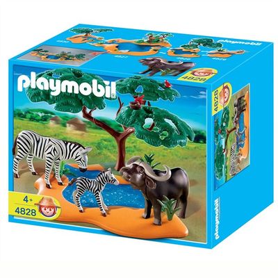 Playmobil Buffle africain avec z bres Savane Enfant Mixte