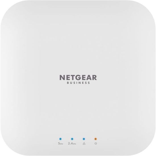 NETGEAR - WAX214 - Point d'accès Wifi 6 Dual Band AX1800 - 1 port PoE Gigabit