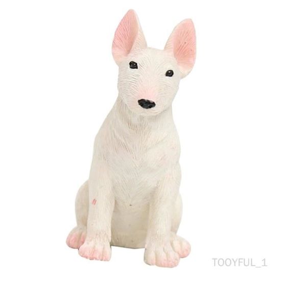 Figurine Animaux Résistante Gel Statue Chien Yorkshire En Pierre - Décoration Jardin Résistante Gel Statue Chien Yorkshire Pierre Reconstruction Décorative Résistante Gel