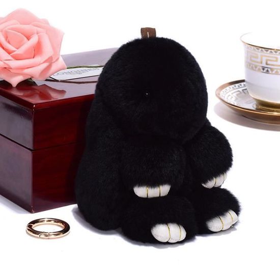 Boîte De Rangement Porte-clés Lapin Pour Poils D'Animaux - Décoration Mignonne Pour Sac à Dos, Clés - 7