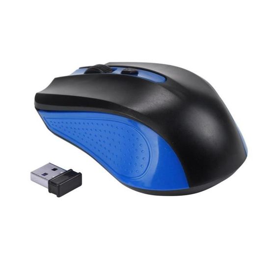 Generic - Mini souris de jeu optique sans fil Bluetooth 3.0 6D 1600DPI pour  ordinateur portable - ROUGE - Souris - Rue du Commerce