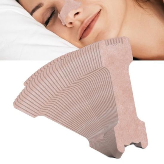 LON® 100pcs antinorning Nasal Strips Aide à respirer STOP SNORE SALLE